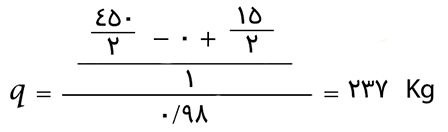 حل مثال 2 محاسبه بار نامتعادل آسانسور