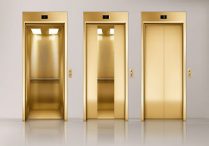 چیدمان آسانسورهای سه تایی و چهارتایی